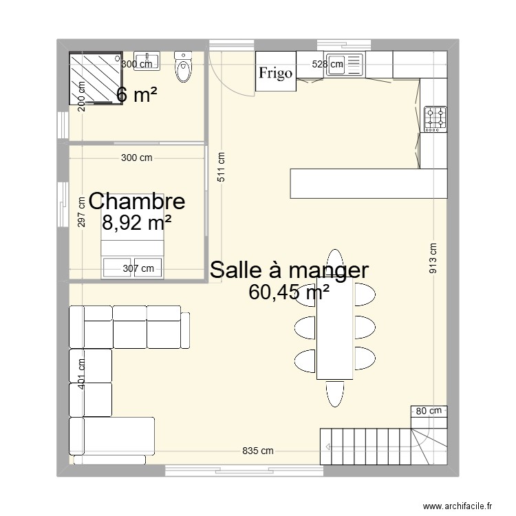 gite eygurande. Plan de 12 pièces et 137 m2