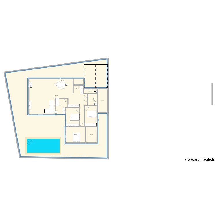 sommieres. Plan de 10 pièces et 377 m2