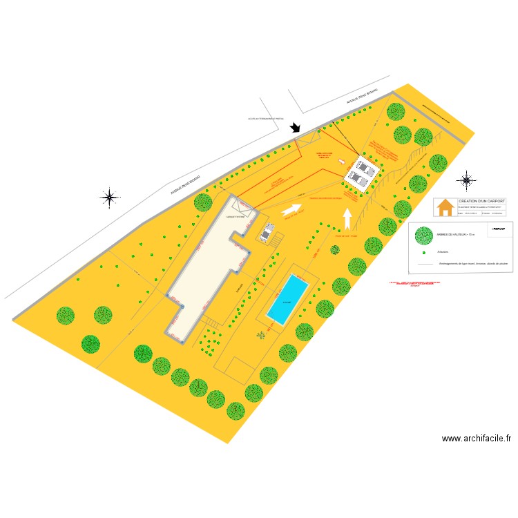 Maison Pierrevert. Plan de 1 pièce et 228 m2