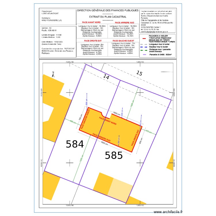 DP02 MAROILLEAU. Plan de 0 pièce et 0 m2