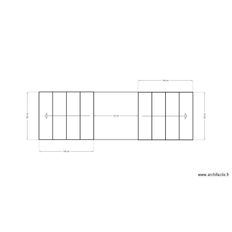 escalier. Plan de 0 pièce et 0 m2