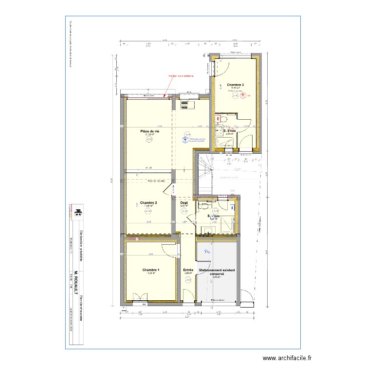 VMC RDC. Plan de 0 pièce et 0 m2