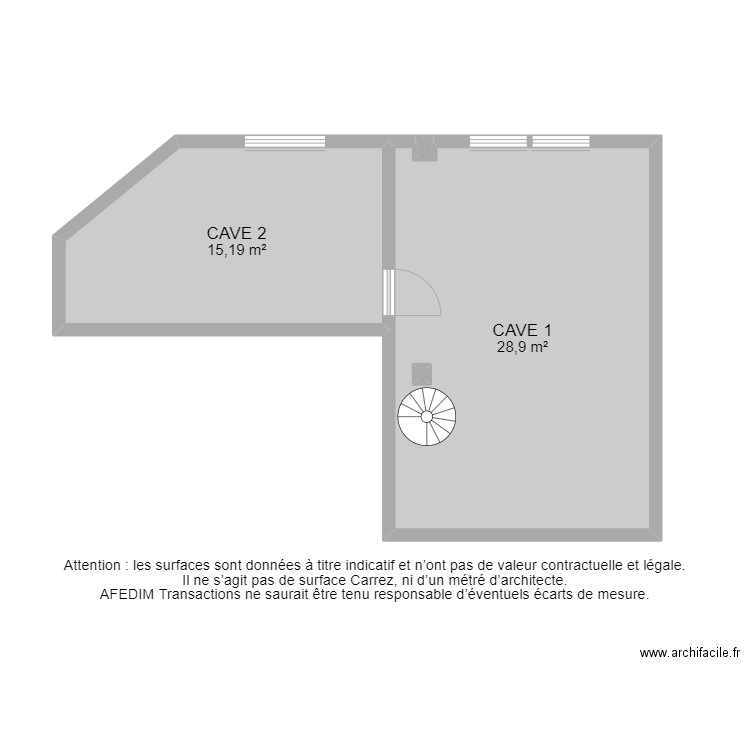 BI 22188. Plan de 12 pièces et 82 m2