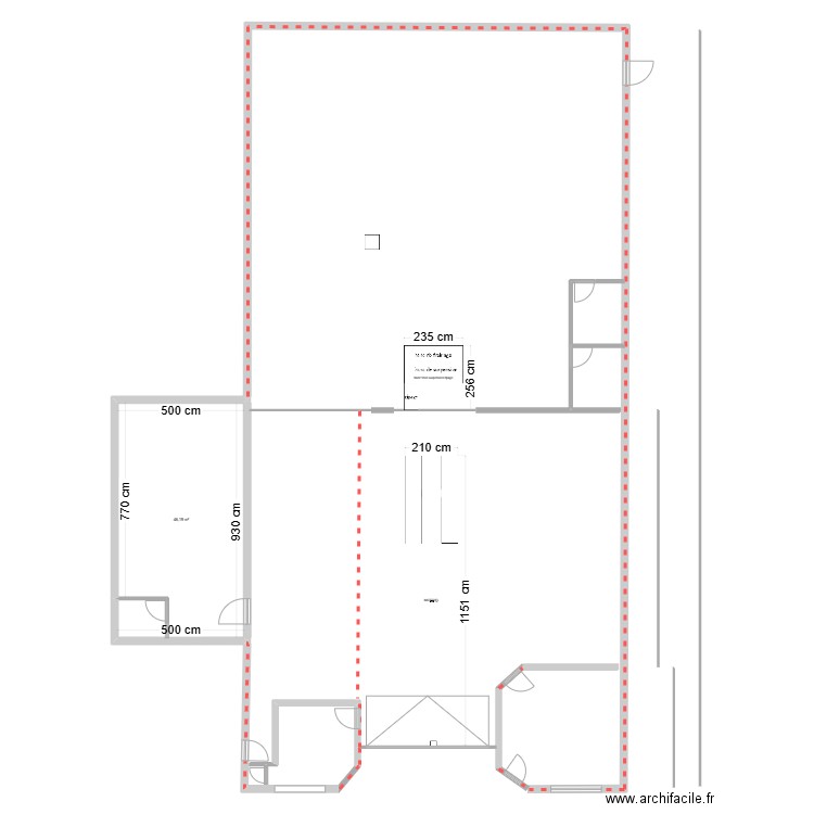 plan CTA DU PRE BOCAGE OBRINGER 2. Plan de 1 pièce et 46 m2