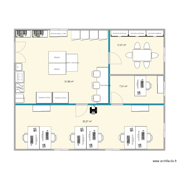 plan maintenance 202401. Plan de 4 pièces et 80 m2