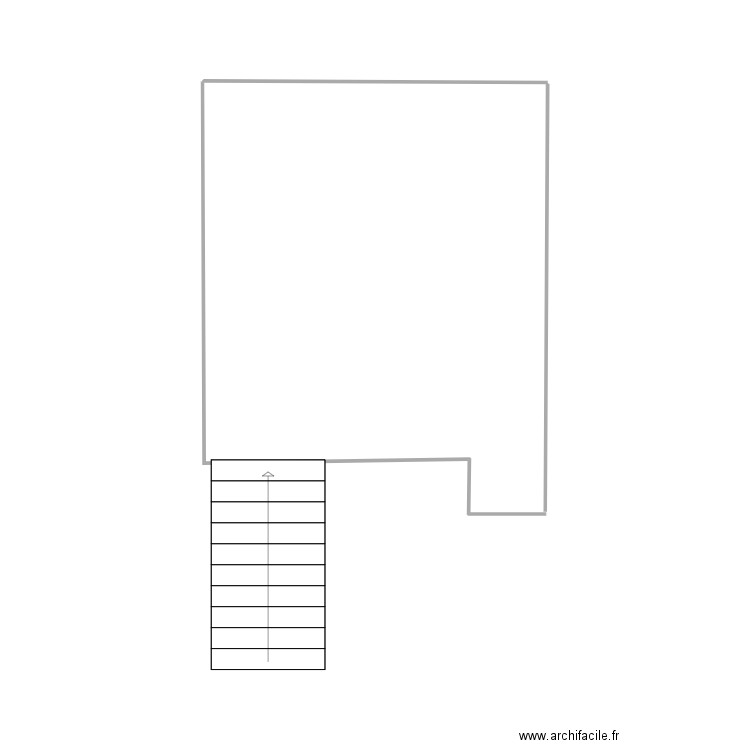 etage. Plan de 0 pièce et 0 m2