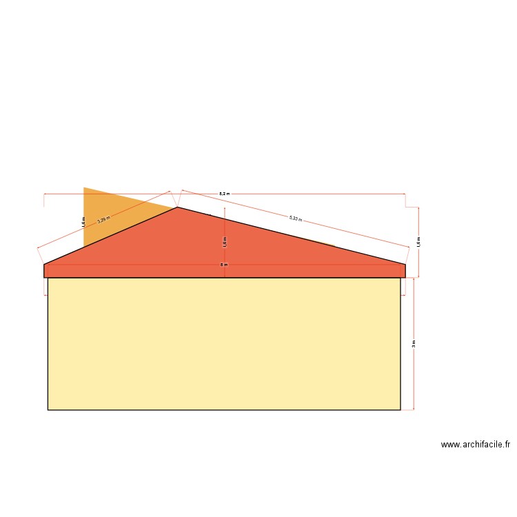 face escalier Auriane. Plan de 0 pièce et 0 m2