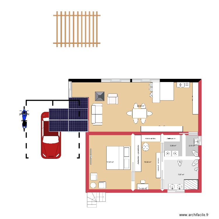 abegondo base transforme-1. Plan de 6 pièces et 85 m2