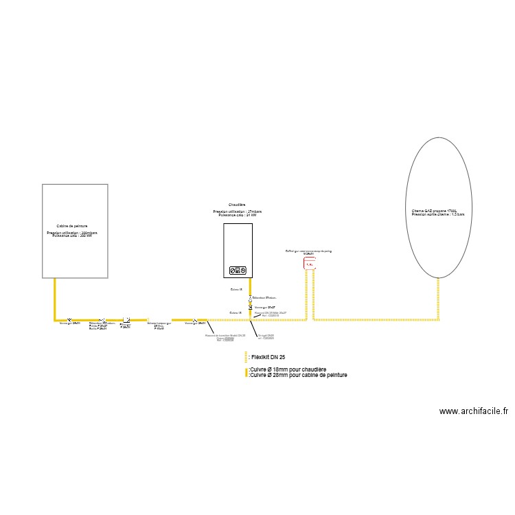 gaz garage tostain. Plan de 0 pièce et 0 m2