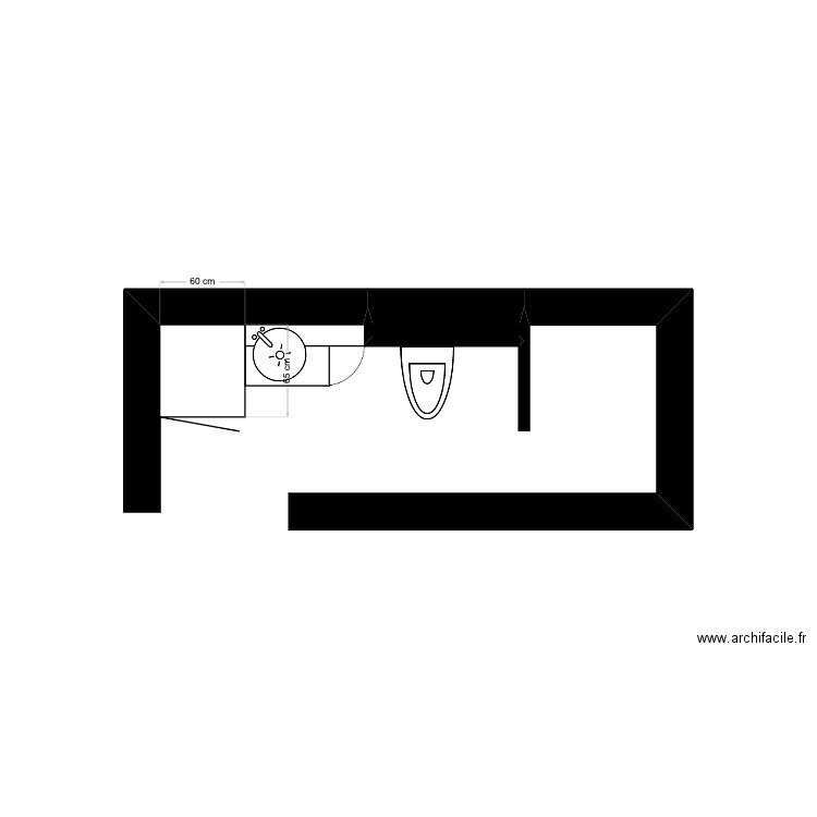 SDB STUDIO CORTABITARTE. Plan de 1 pièce et 0 m2