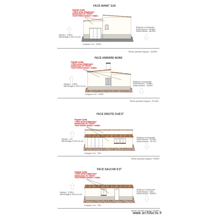 la bourdette. Plan de 0 pièce et 0 m2