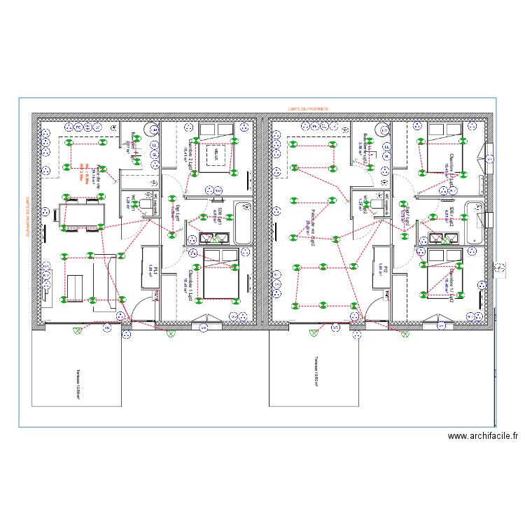 Plan elec judi. Plan de 0 pièce et 0 m2