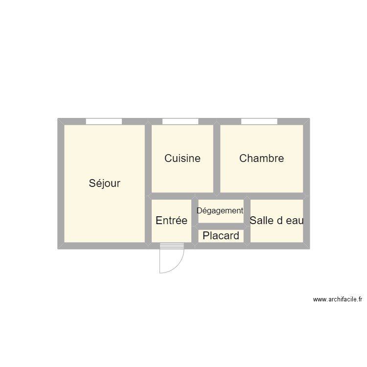 2409 NERRIEL MONIQUE. Plan de 7 pièces et 7 m2