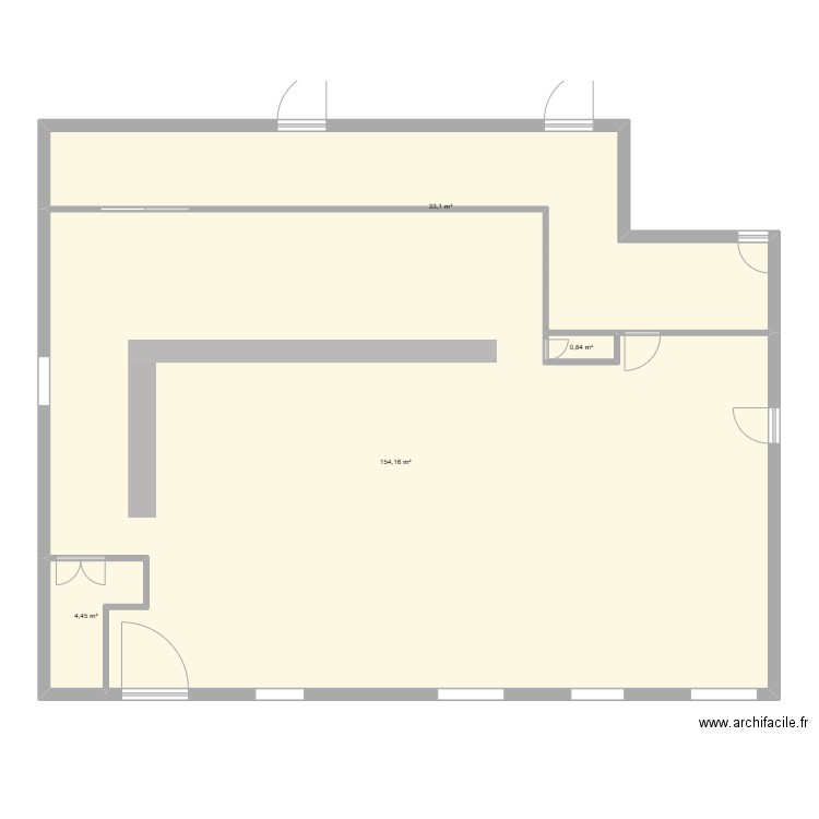 55580_Local_Propuesto. Plan de 4 pièces et 193 m2