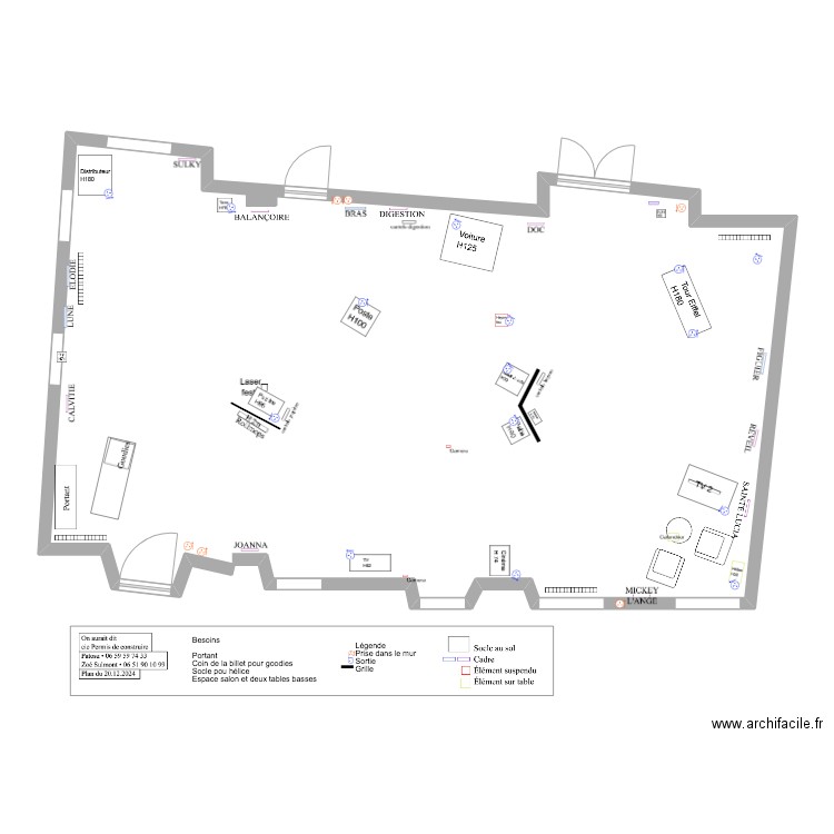 Méréille. Plan de 0 pièce et 0 m2