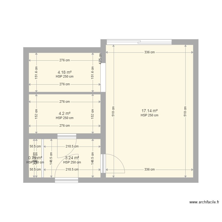 FONCIA REFORME MICHELET. Plan de 5 pièces et 30 m2