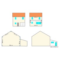 PLAN DES 4 FACADES