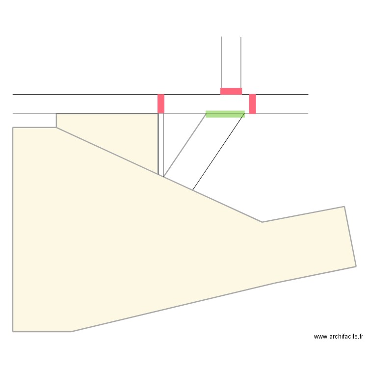 cariste. Plan de 2 pièces et 326 m2