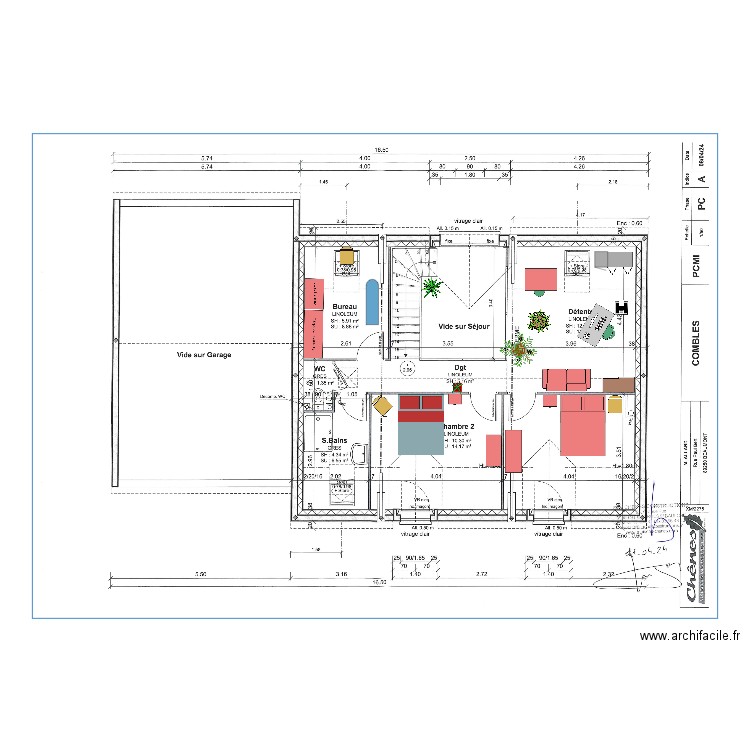 etage2. Plan de 0 pièce et 0 m2