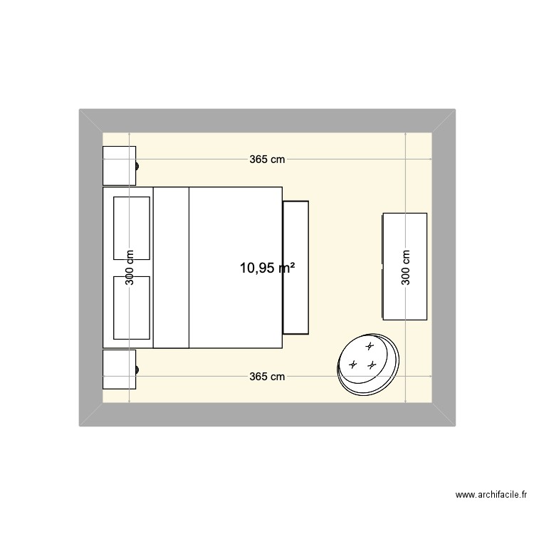 HABITACION 1 -2. Plan de 0 pièce et 0 m2