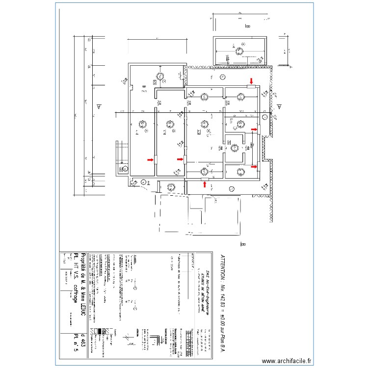 reservation leduc. Plan de 0 pièce et 0 m2