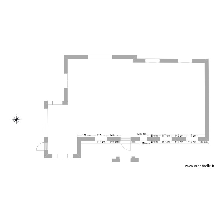 PLAN DE MASSE DE LA MAISON. Plan de 0 pièce et 0 m2