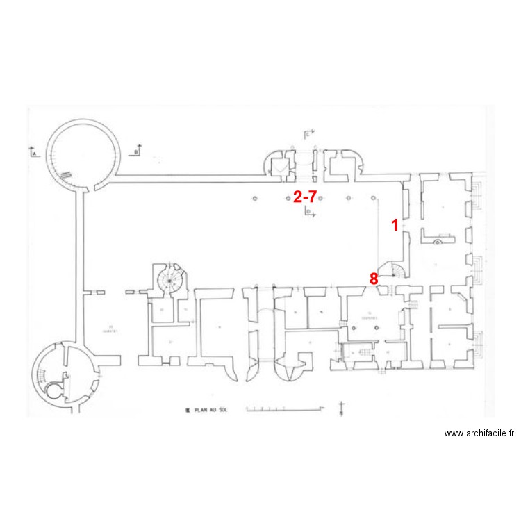 Escurolles. Plan de 0 pièce et 0 m2