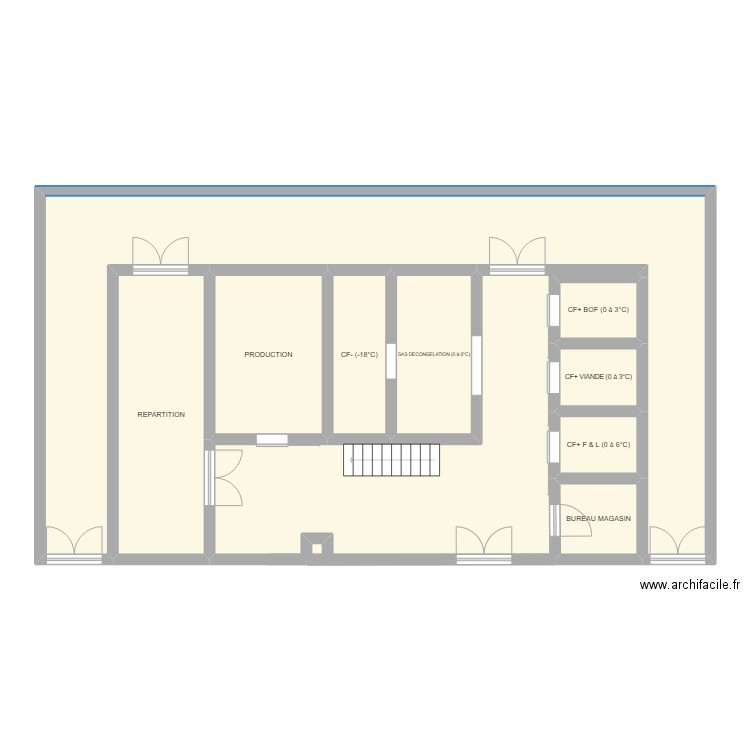 PLAN FRESNES. Plan de 11 pièces et 133 m2