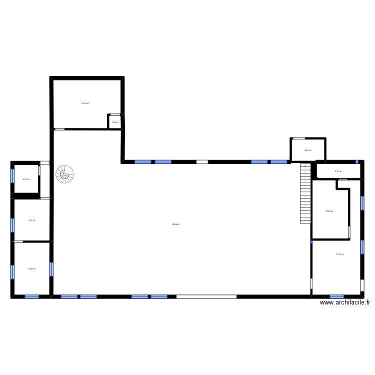 LALLEMAND PNEUS DREUXv2. Plan de 12 pièces et 320 m2