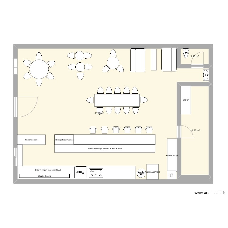 paulin24. Plan de 3 pièces et 103 m2