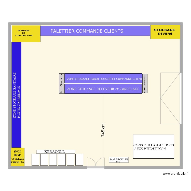 plan . Plan de 1 pièce et 252 m2