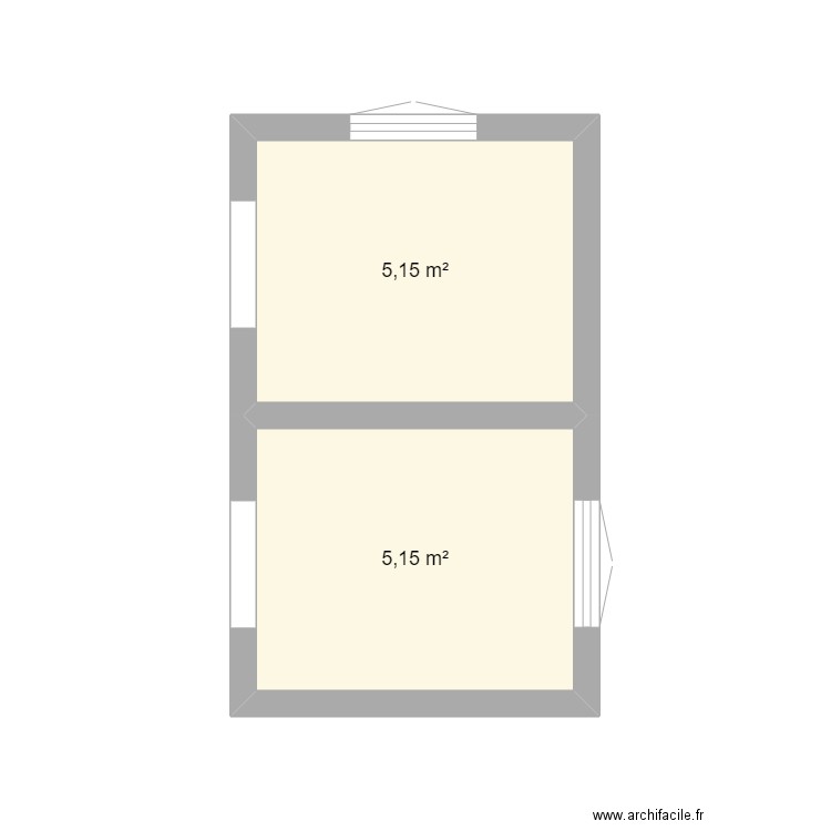 a construire aussi1. Plan de 2 pièces et 10 m2