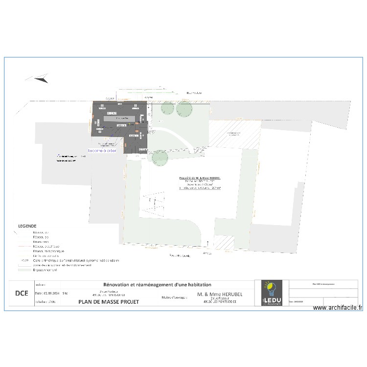 Plan VMC et decompression. Plan de 0 pièce et 0 m2