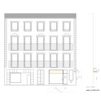 Devanture Vichy - Façade projet