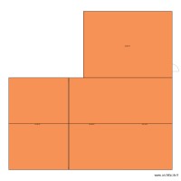 Plan façades 3 maisons