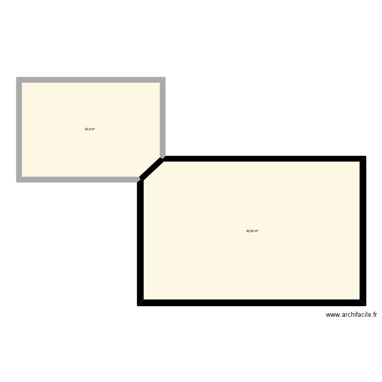 THEONE25. Plan de 2 pièces et 119 m2