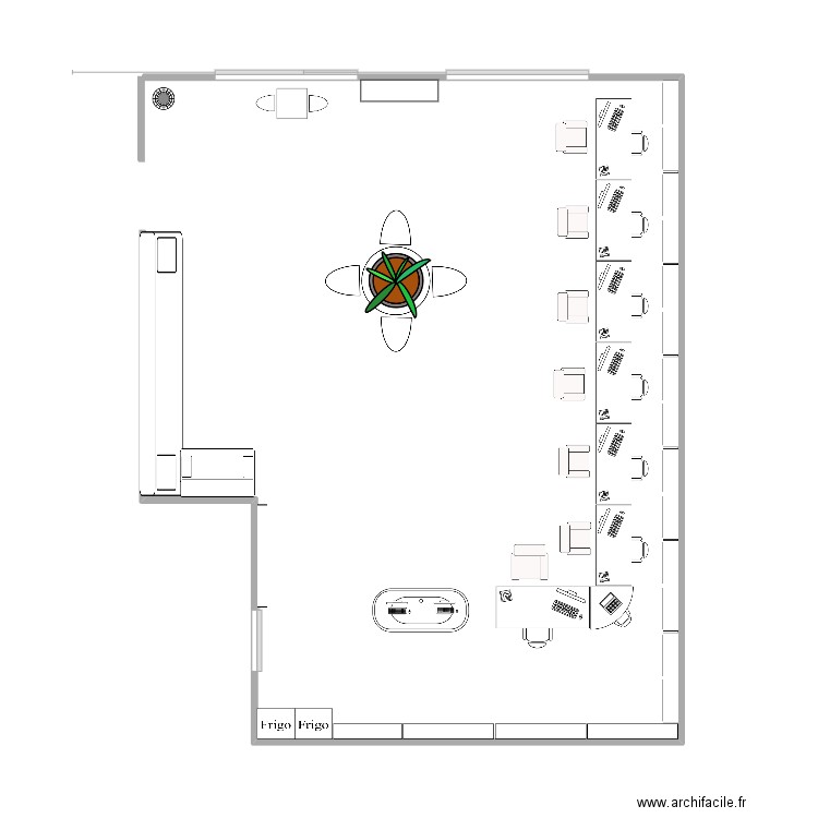 pharmacie. Plan de 0 pièce et 0 m2