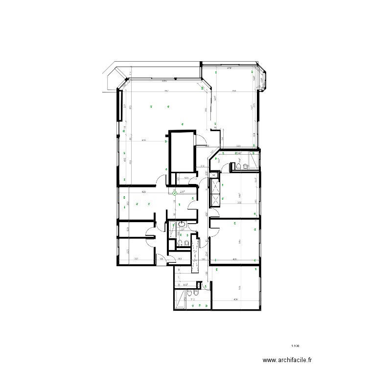 Plano luces Scalabrini. Plan de 0 pièce et 0 m2