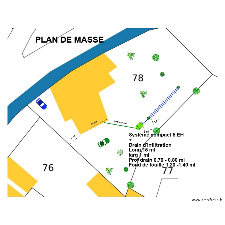 Sanson Lafitte. Plan de 0 pièce et 0 m2