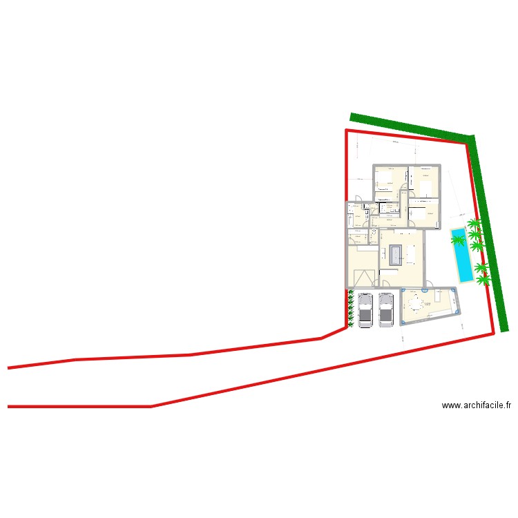 ANIANE V5. Plan de 11 pièces et 142 m2