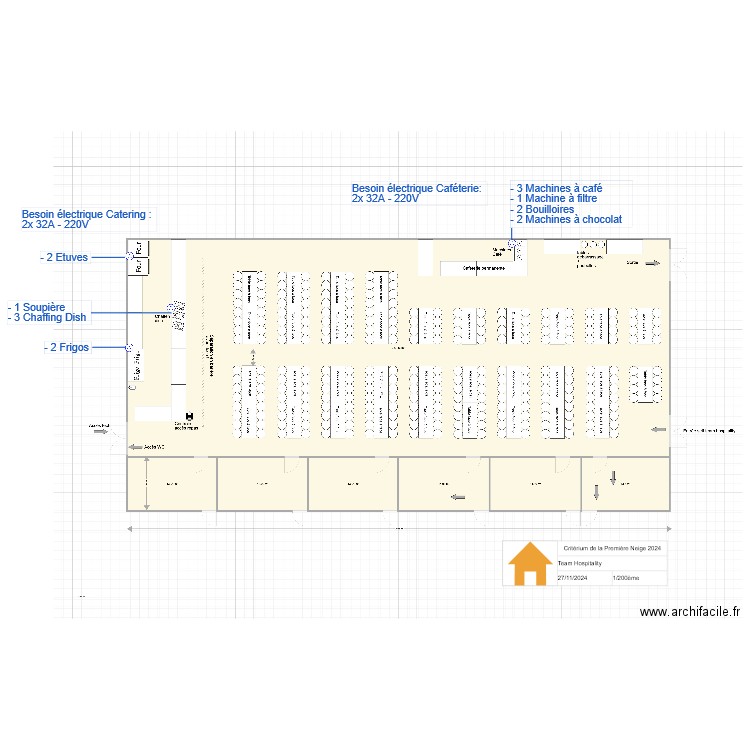 Team Hospitality. Plan de 0 pièce et 0 m2