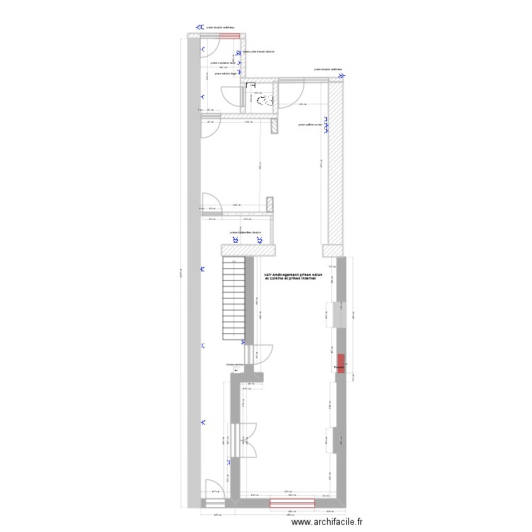 rez de chausse élec. Plan de 0 pièce et 0 m2