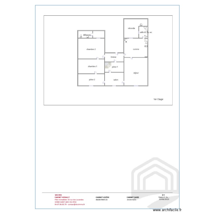 appt. Plan de 0 pièce et 0 m2