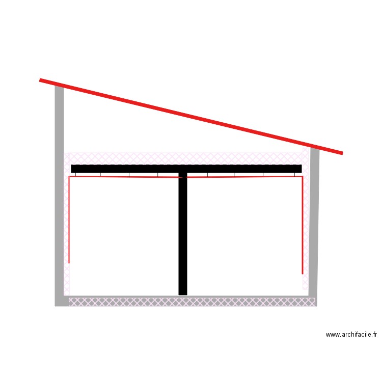 isolamento. Plan de 0 pièce et 0 m2