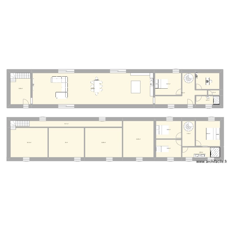 myhouse. Plan de 17 pièces et 299 m2