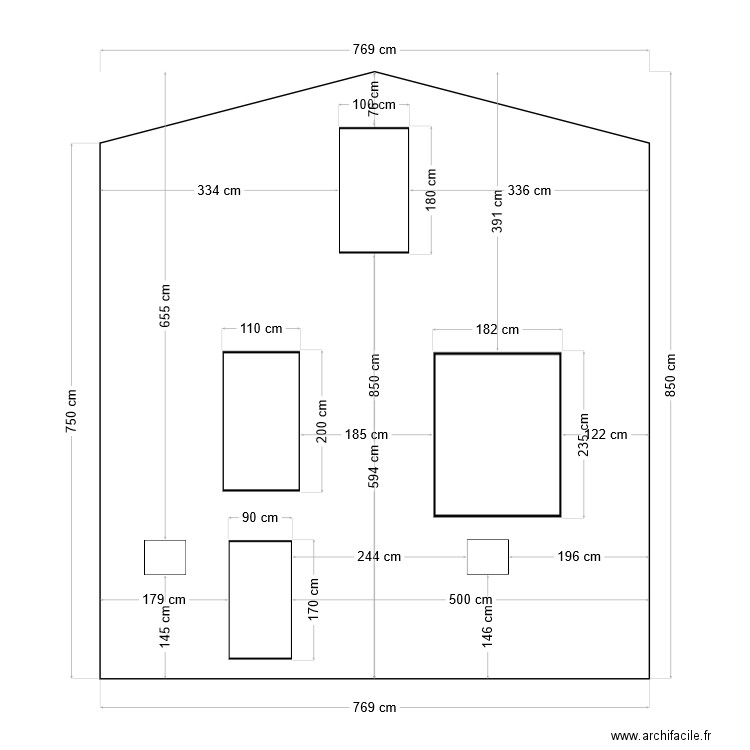 plan facade evolution maison2. Plan de 0 pièce et 0 m2