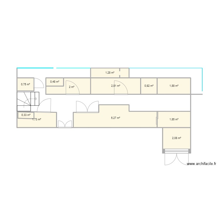 ST JOSEPH HOUSE. Plan de 12 pièces et 22 m2