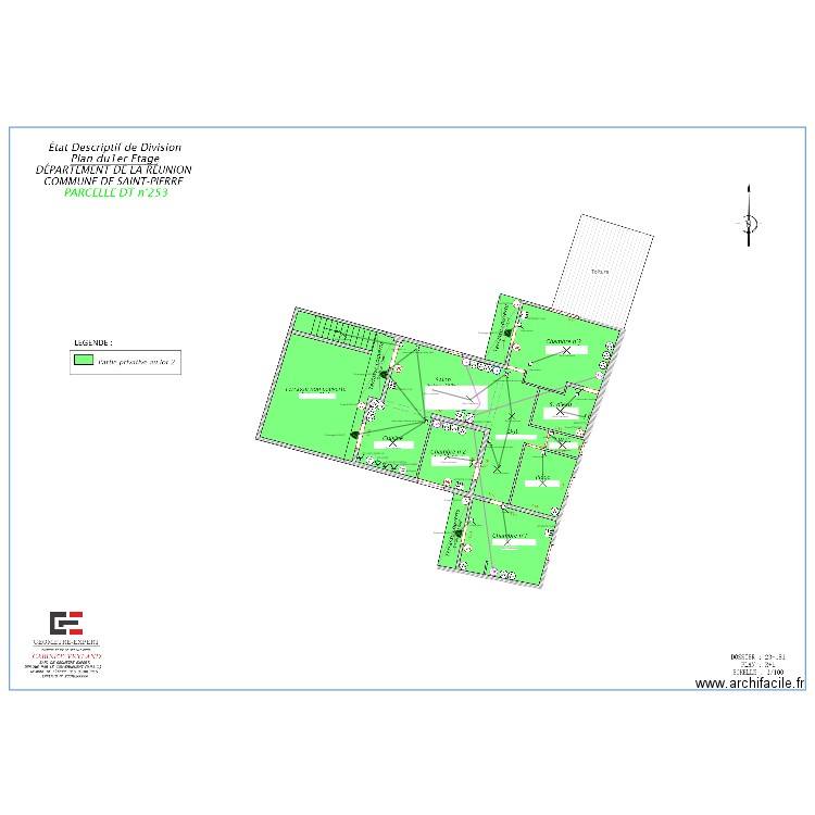 LOUNAH H ROBERT GUILLAUME. Plan de 0 pièce et 0 m2