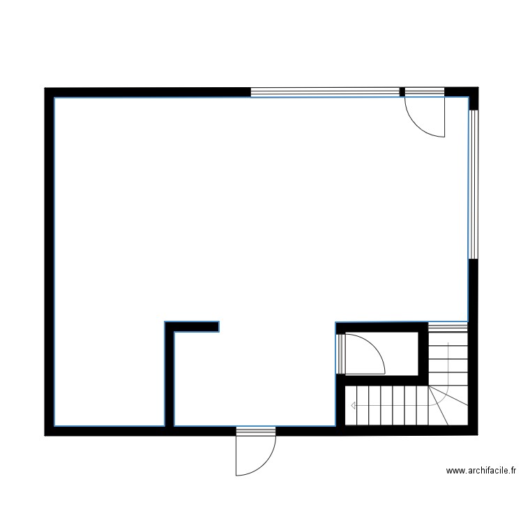 gerardin. Plan de 11 pièces et 155 m2