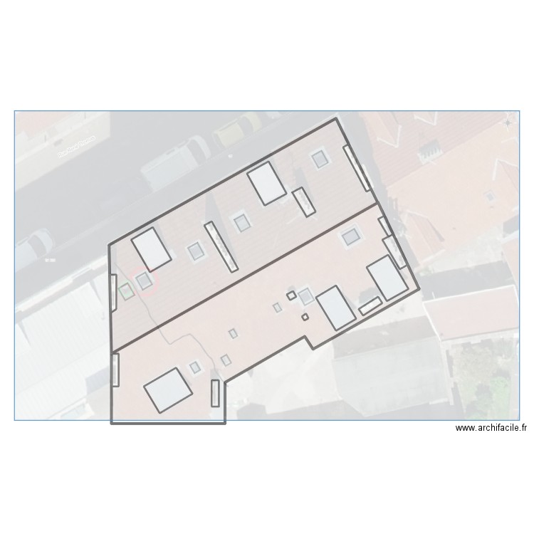 R.Thomas bis. Plan de 11 pièces et 164 m2